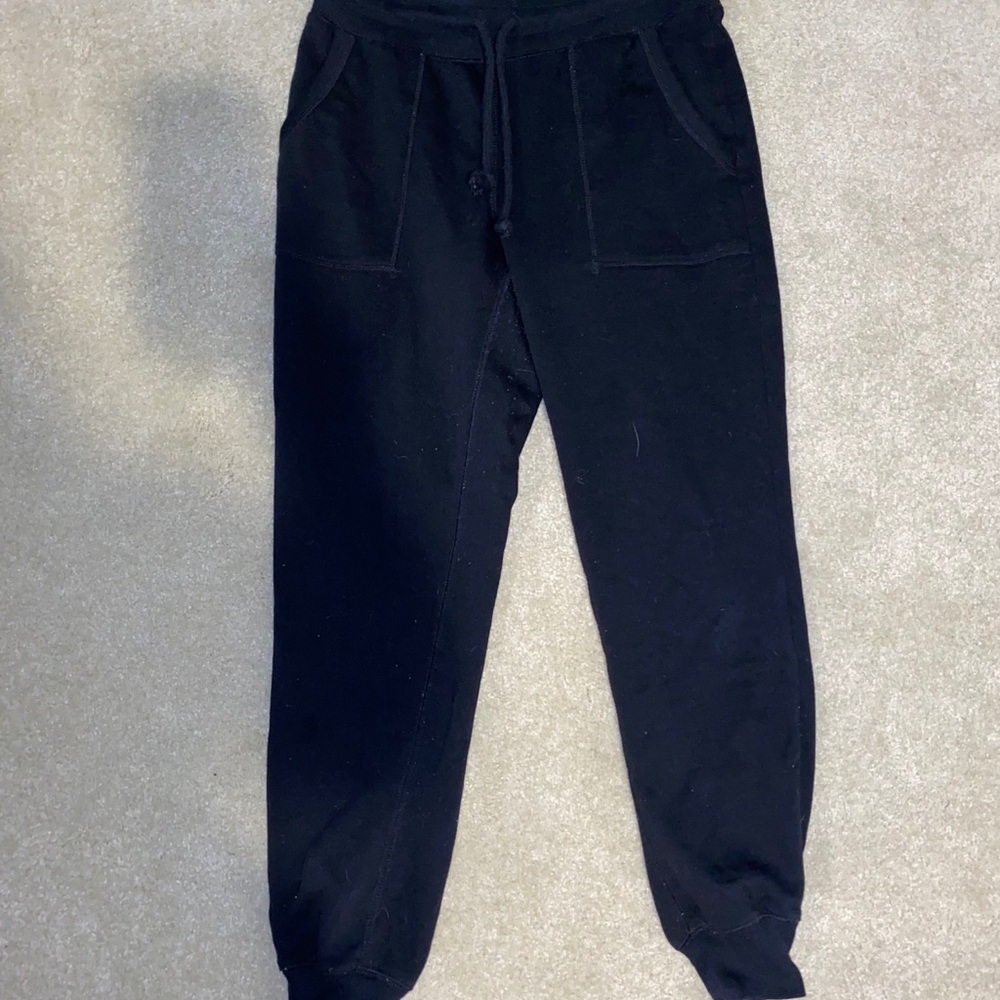 Black joggers